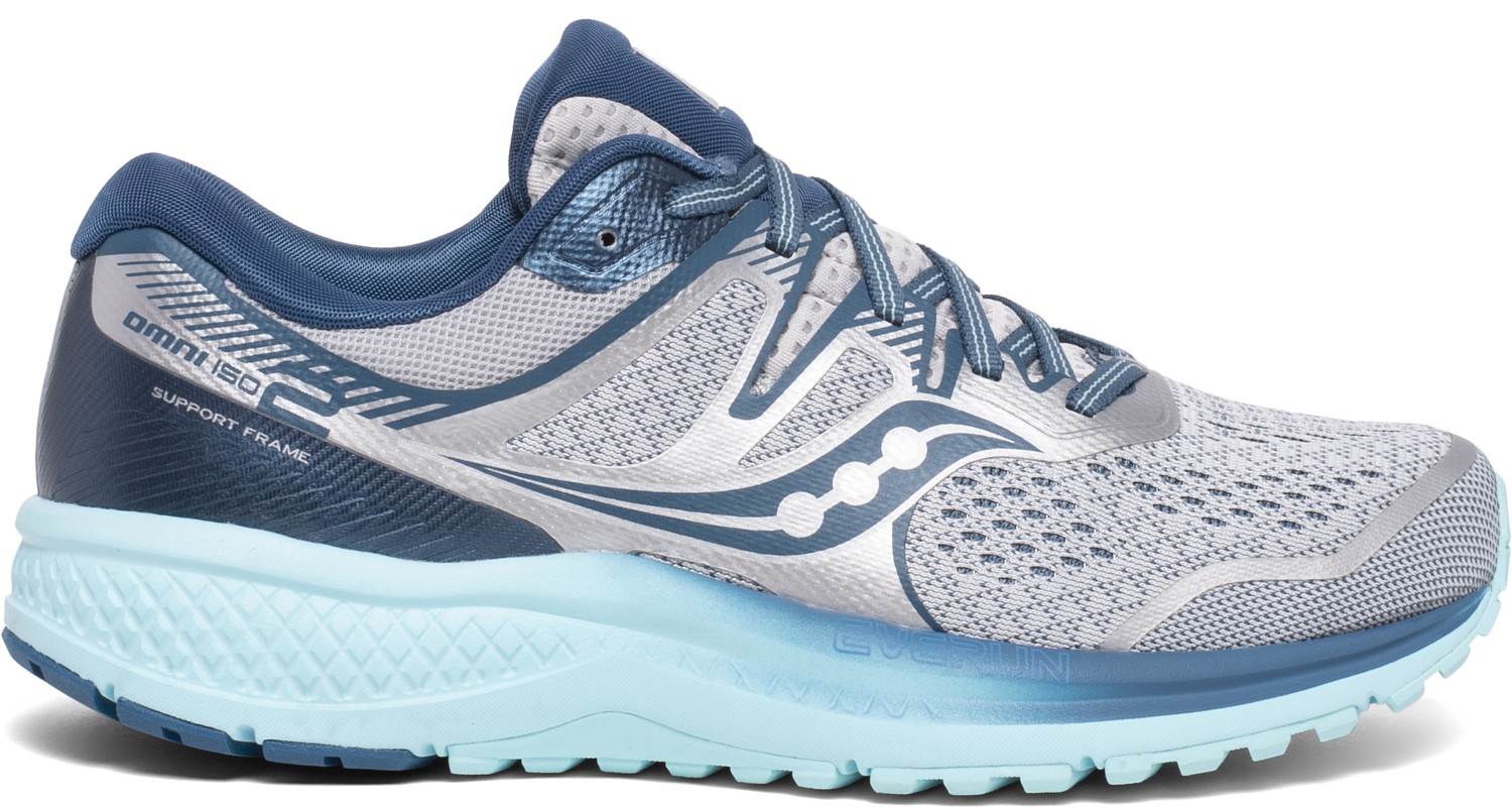 Беговые кроссовки Saucony 2020 Omni Iso 2 Grey/Aqua – купить по цене ...
