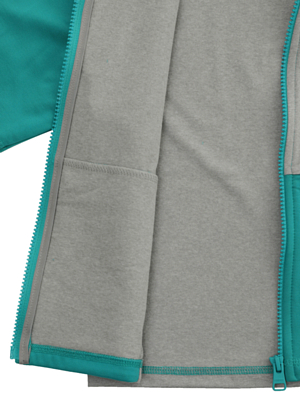 Толстовка детская Reima Mieti Turquoise Sea