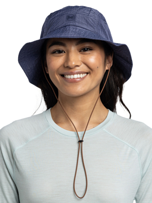 Панама Buff Go Bucket Hat Solid Indigo