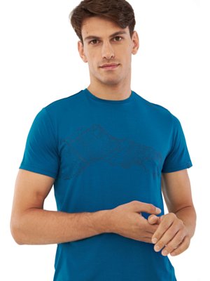 Футболка VIKING Lenta Bamboo Light Blue/Navy