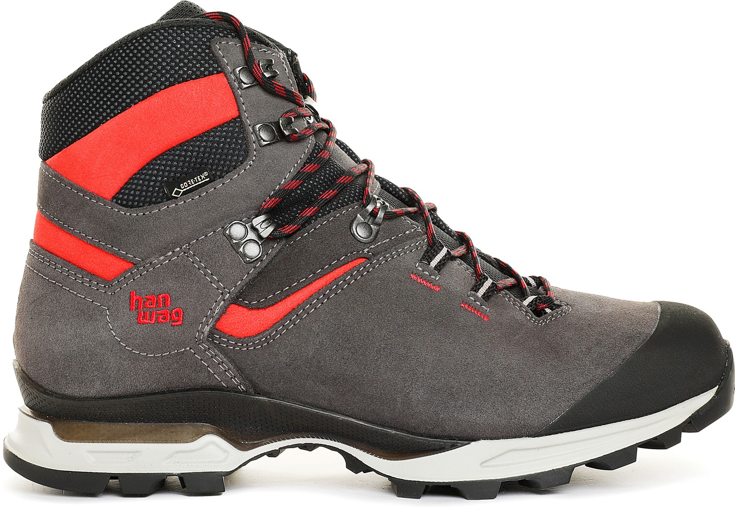 Треккинговые ботинки Hanwag Tatra Light GTX Asphalt/Red