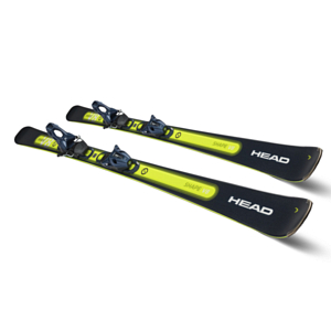 Горные лыжи с креплениями HEAD Shape e-V8 SW AMT-PR+PR 11 GW BR 85 [G] black-yellow