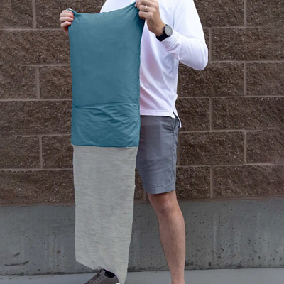 Наволочка KLYMIT Drift Camping Pillowcase Queen Голубой