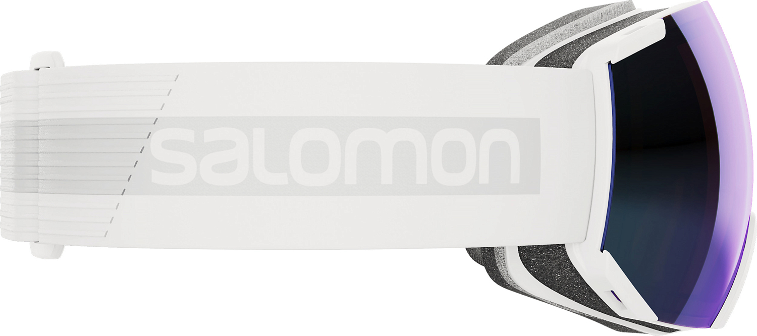Очки горнолыжные SALOMON 2021-22 Radium Photo S1-3 White/Blue