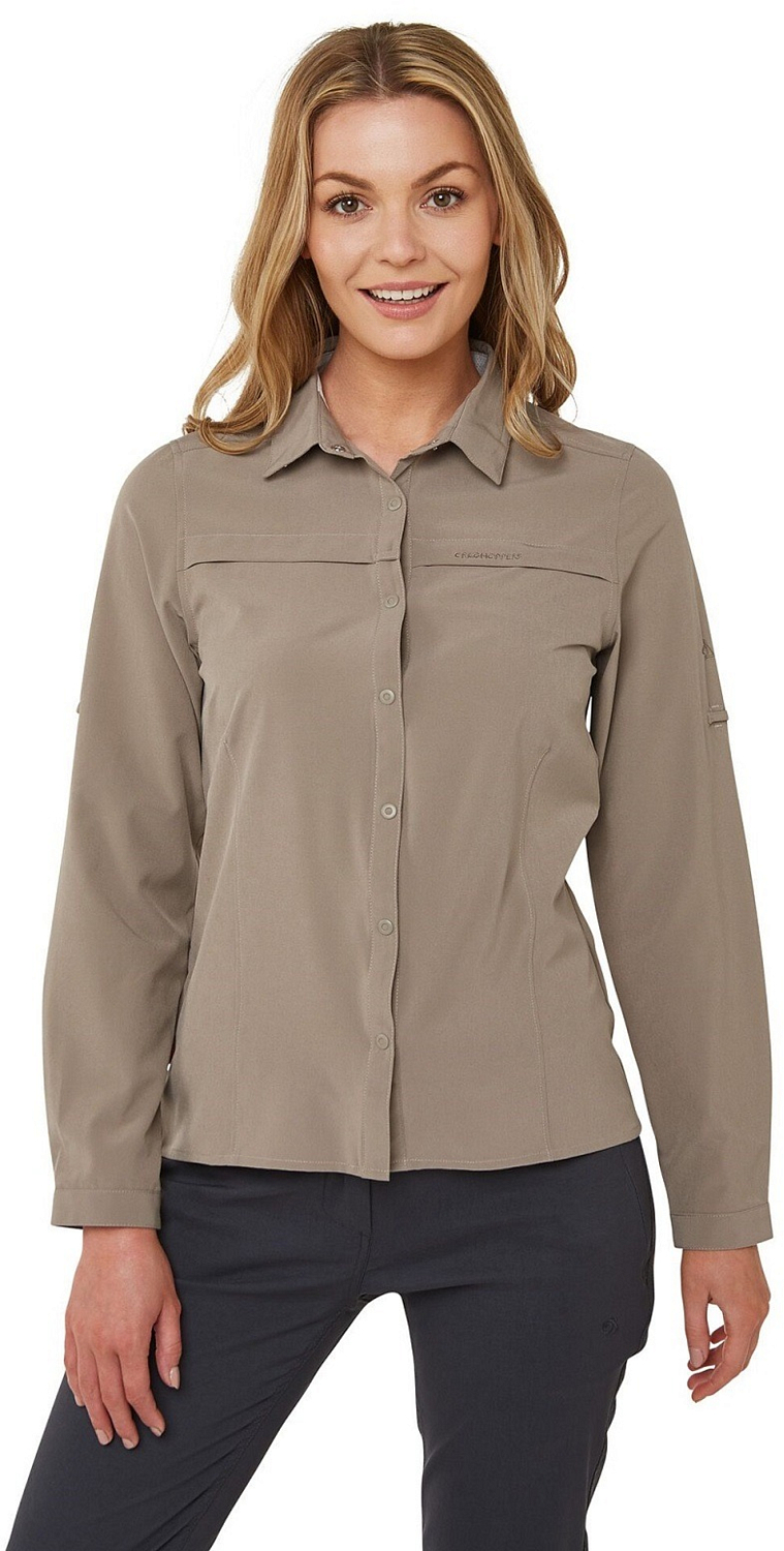 Блузка для активного отдыха (рубашка) Craghoppers NL Pro LS Mushroom