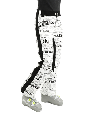 Брюки горнолыжные Sportalm Signal Print White