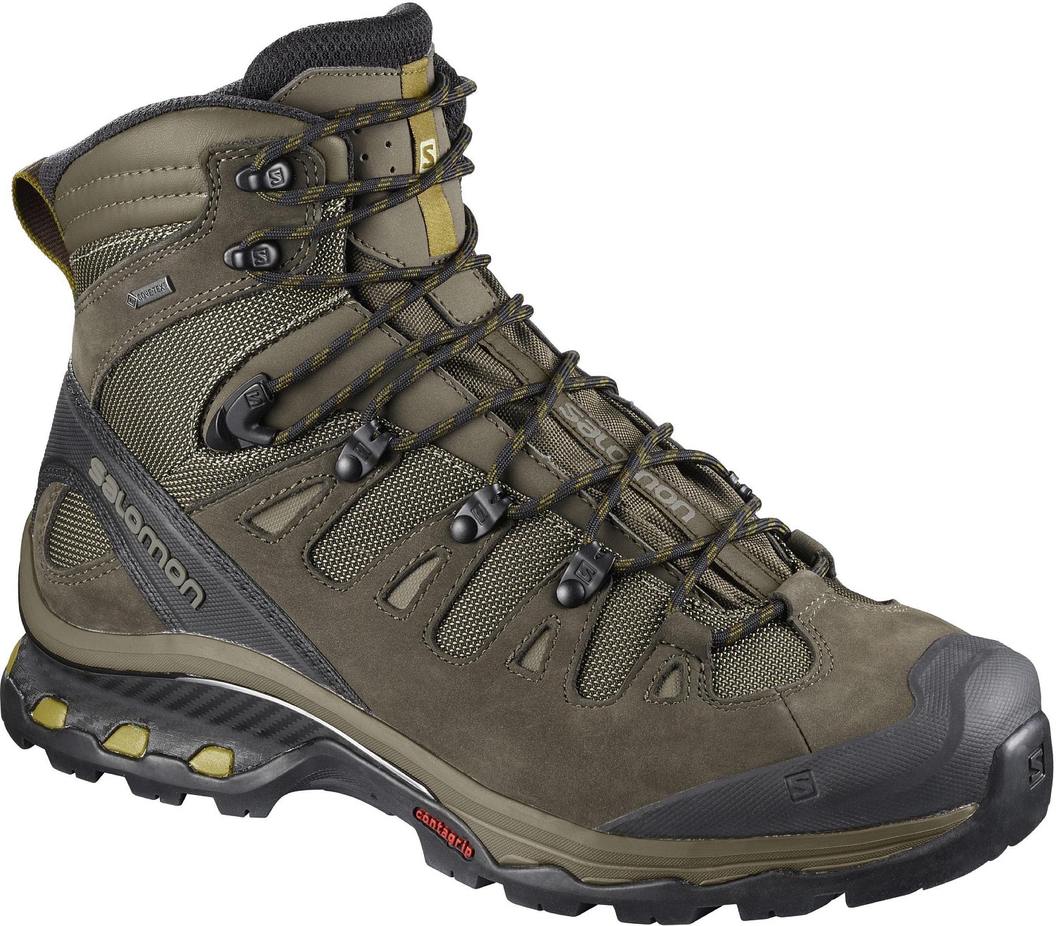 Ботинки SALOMON Quest 4D 3 GTX Wren/Bungee Cord/Green Sulphur