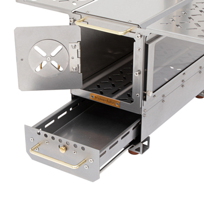 Печка Naturehike Icefield Ranger Desktop Firewood Stove Silver