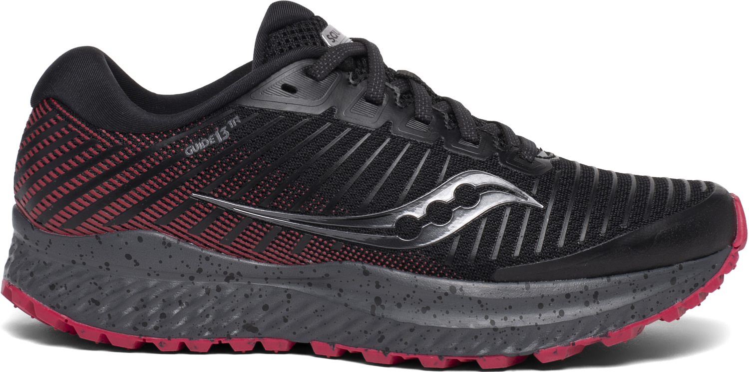 Беговые кроссовки Saucony 2020 Guide 13 TR Black/Barberry