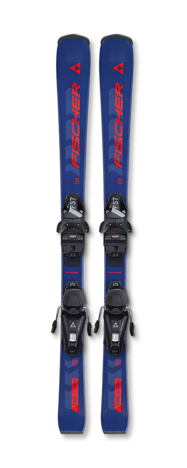 Горные лыжи с креплениями FISCHER THE CURV JR. (130-150) + FS7