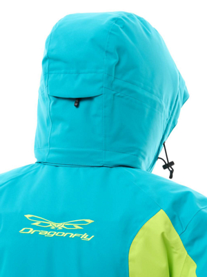Комбинезон сноубордический детский Dragonfly Gravity DarkGreen/Lime