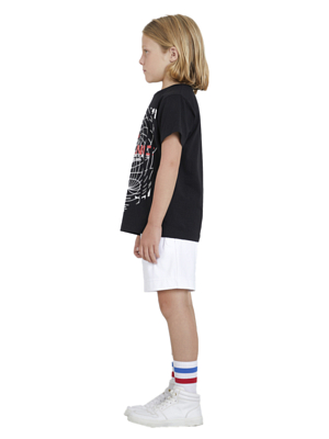 Футболка детская Poivre Blanc S23-4410-JRBY planet black
