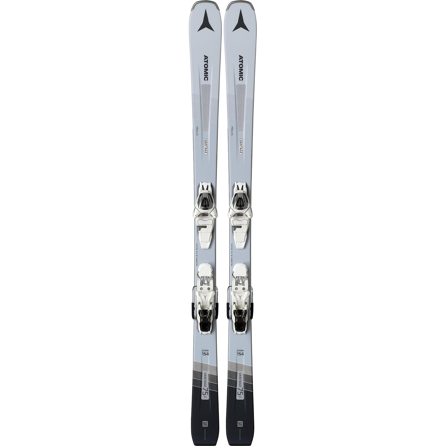 Горные лыжи с креплениями ATOMIC 2019-20 Vantage 75 C W + L 10 Grey/Blue