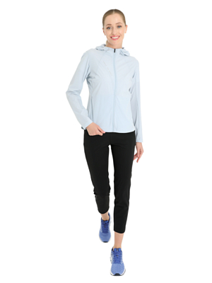 Куртка беговая Toread Women's running training jacket Lingcao blue