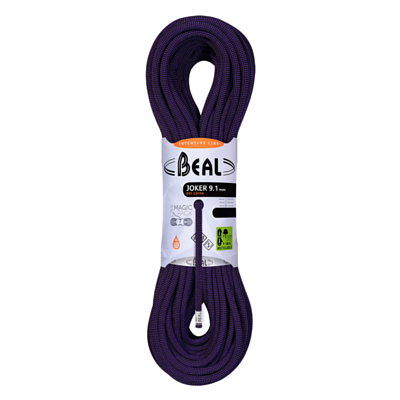 Веревка динамика Beal Joker 9.1mmx60m Purple