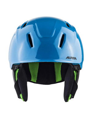 Шлем детский ALPINA Carat LX Green/Blue/Grey