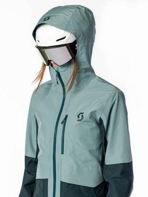 Куртка горнолыжная SCOTT Vertic GTX 2L Northern Mint Green/Aruba Green