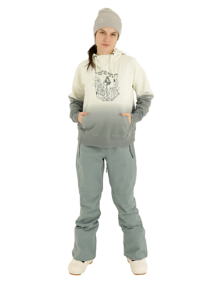 Флис сноубордический Volcom Vol Peak P/Over Green Ash