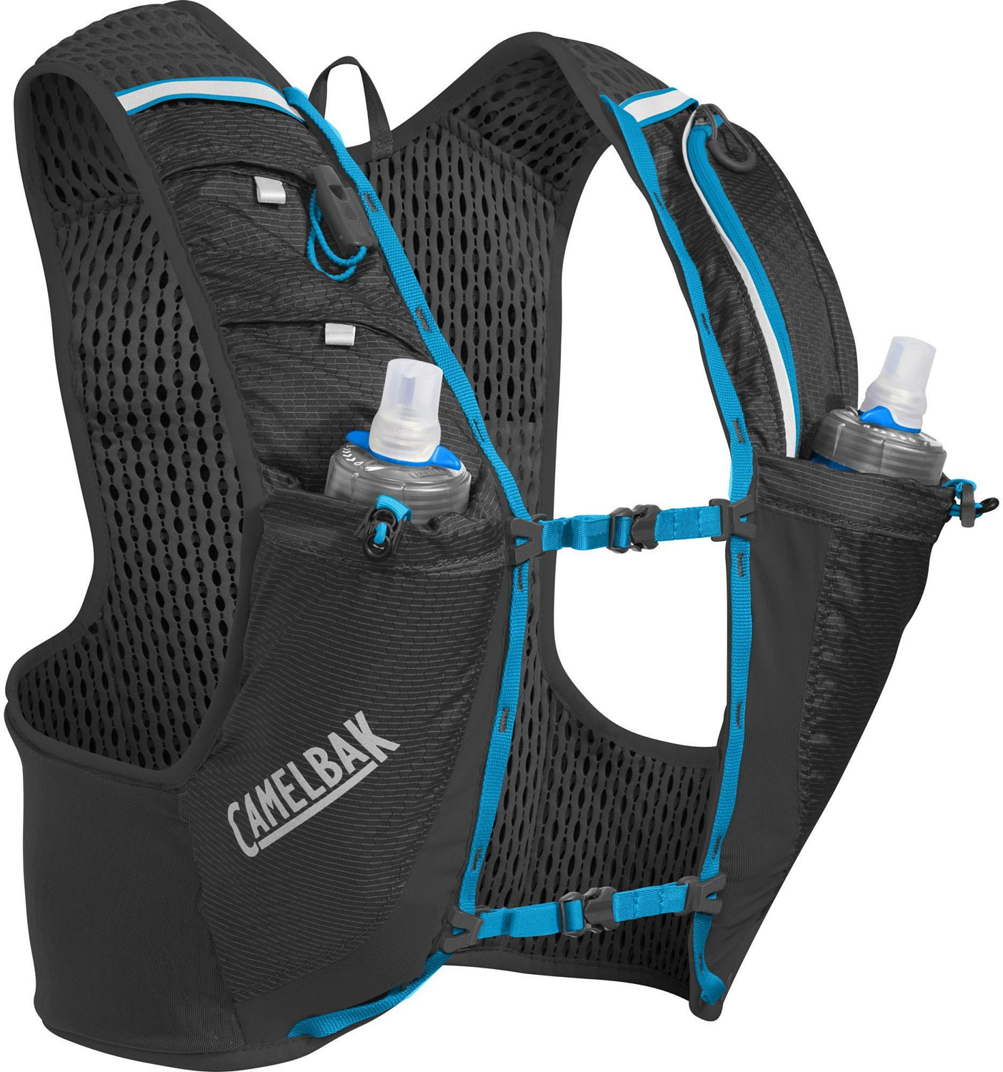 Жилет для бега CamelBak Ultra Pro Vest Black/Atomic Blue