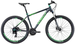 Велосипед Welt Rockfall 1.0 27 2019 matt grey/green