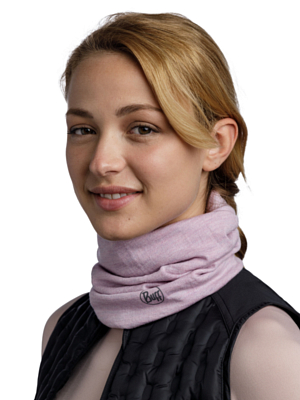 Бандана Buff Merino Midweight Melange Lilac Sand