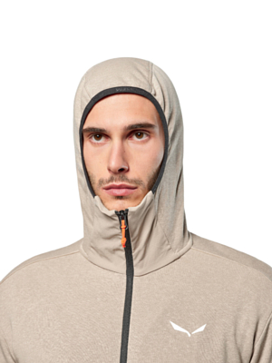 Джемпер Salewa Agner Hemp 2 Hooded Quicksand