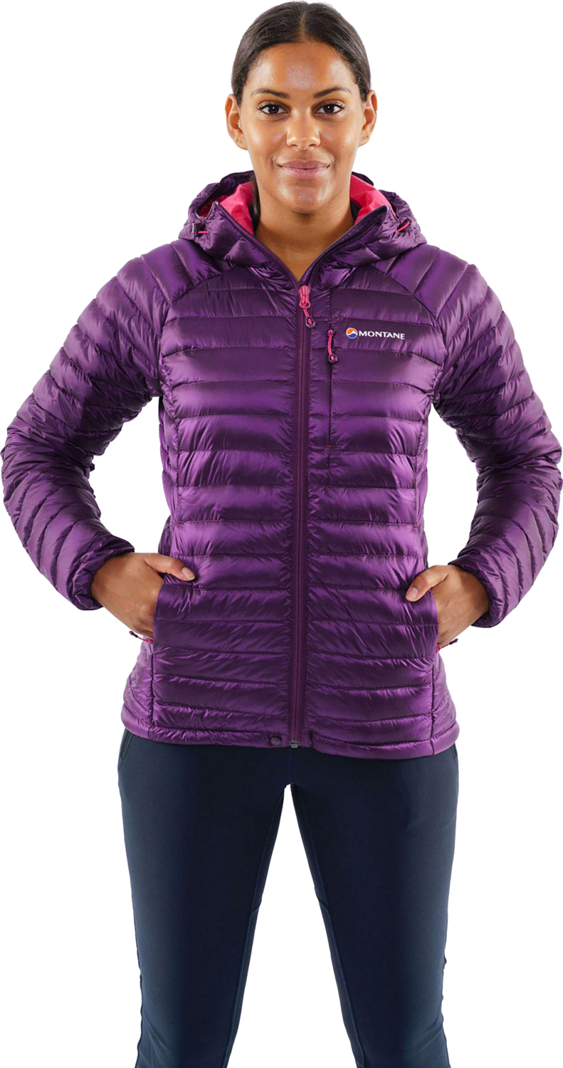 Куртка для активного отдыха Montane Fem Featherlite Down Jacket Saskatoon Berry