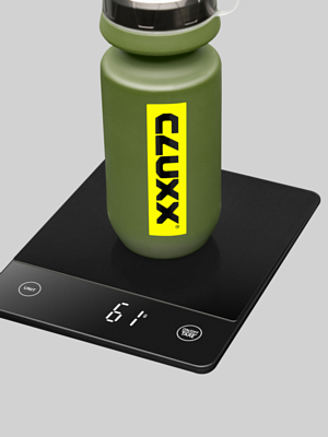 Фляга CLUXX Ergo 550 green/yellow