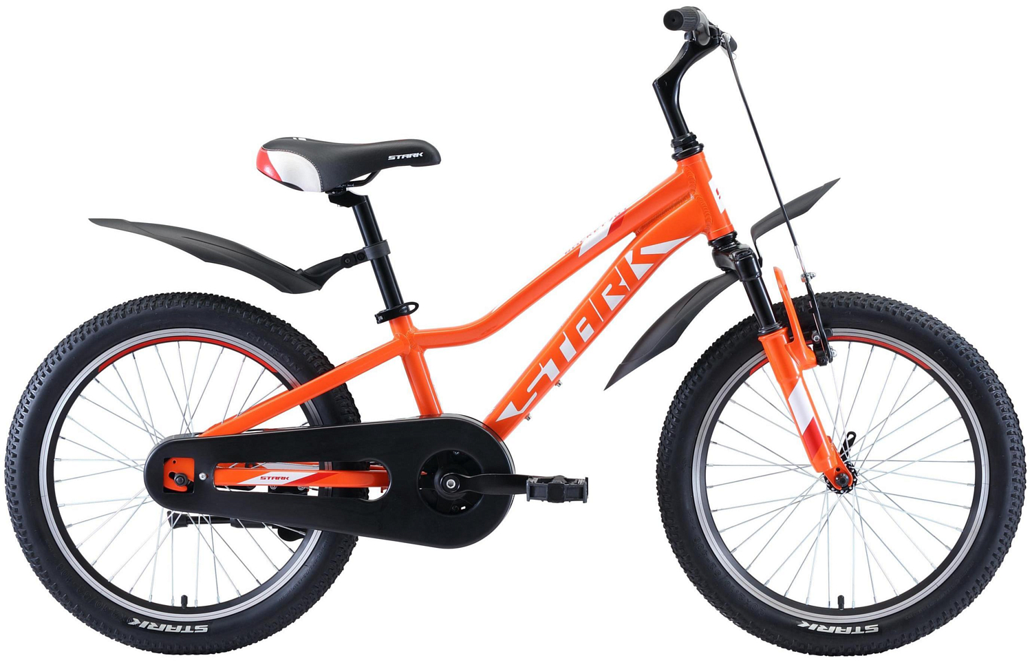 Велосипед Stark Rocket 20.1 S 2020 оранжевый/белый/красный