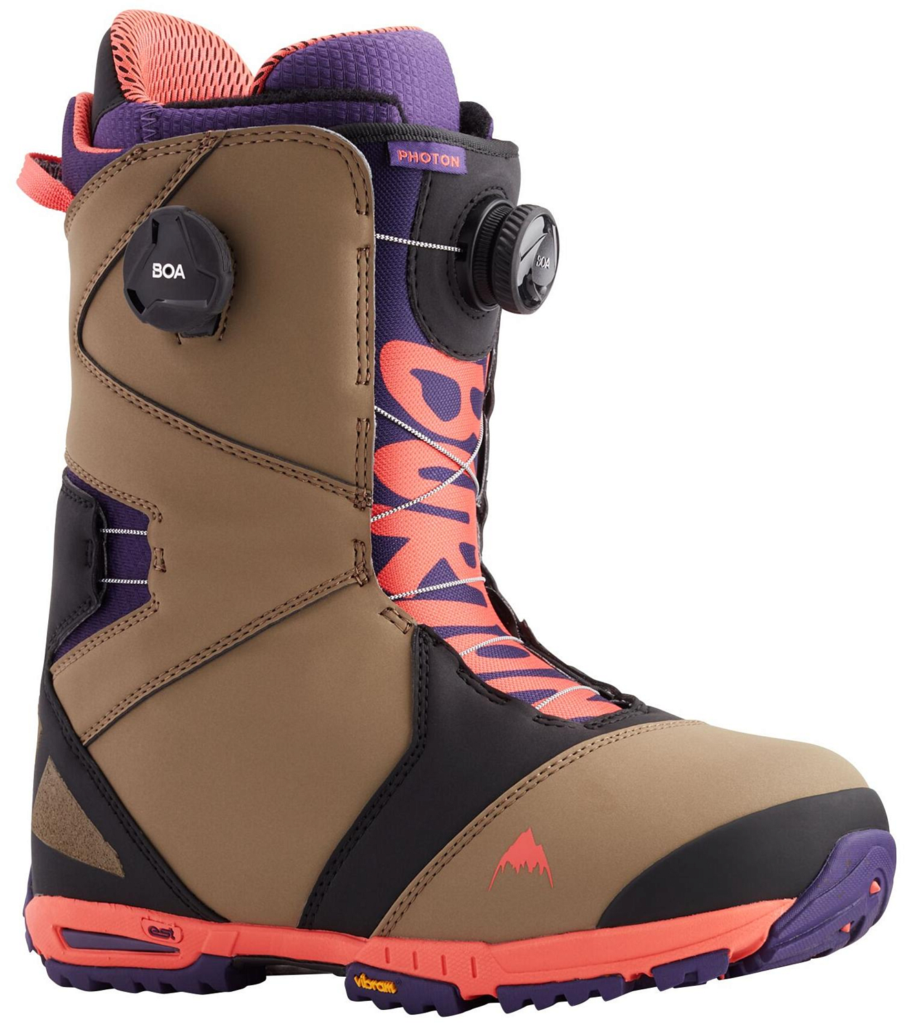 Ботинки для сноуборда BURTON 2020-21 Photon Boa Ash/Purple/Pop red