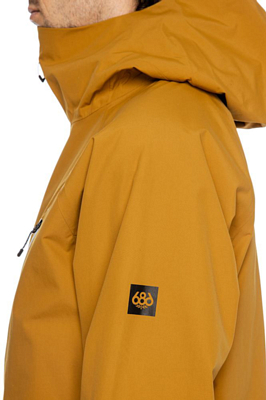 Куртка сноубордическая 686 Glcr Gore Hydra Therma Golden Brown