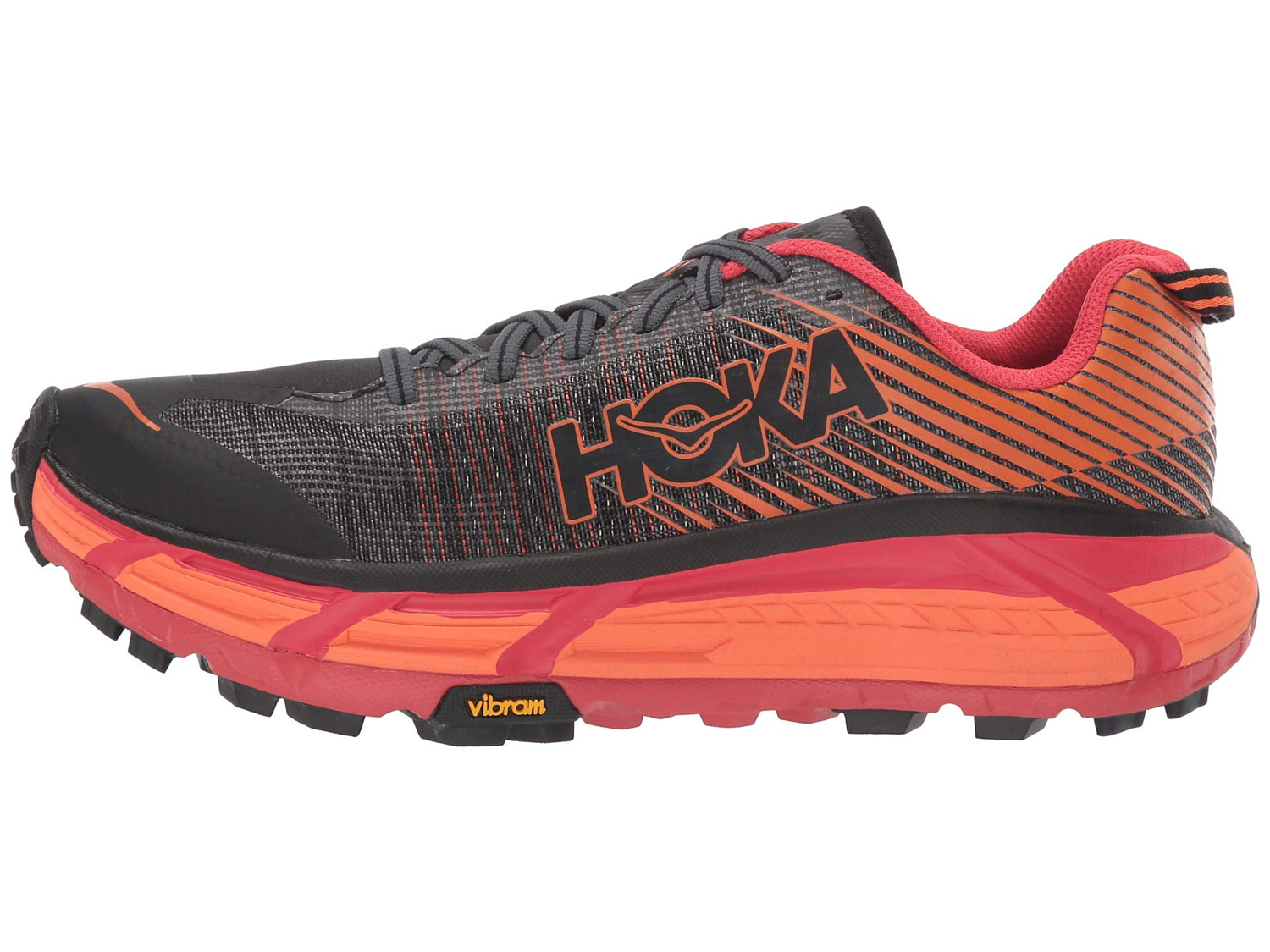 Беговые кроссовки Hoka M EVO Mafate 2 Black/Poppy red