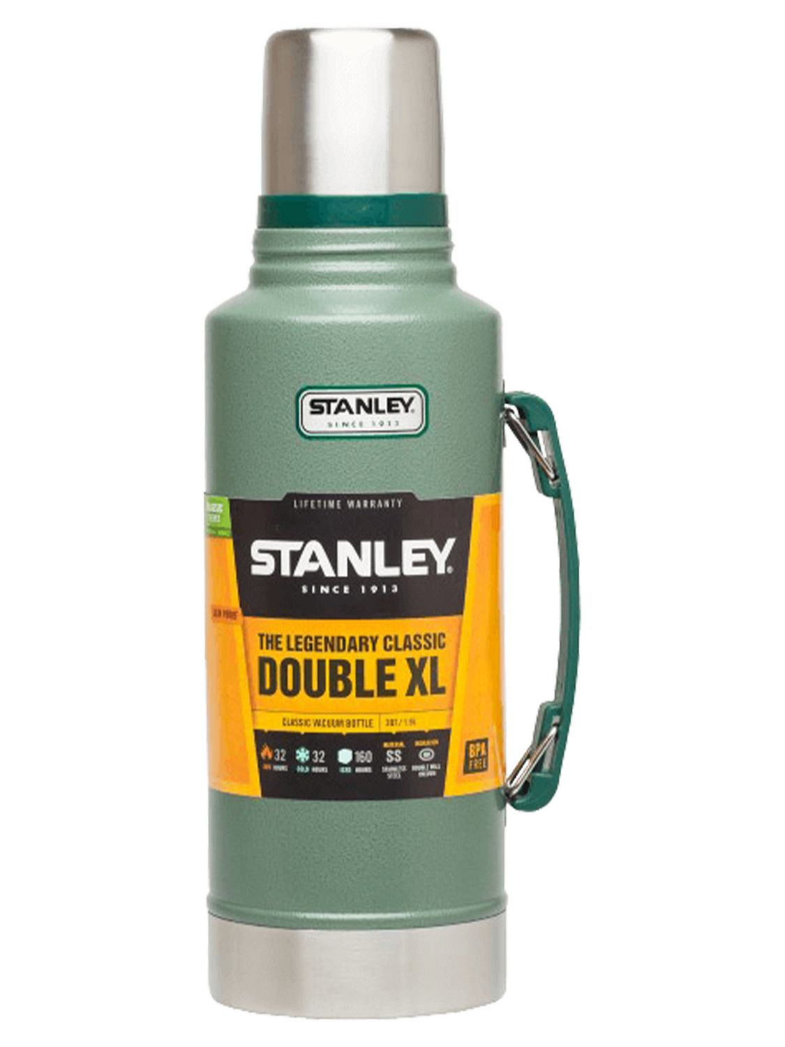 Термос Stanley Legendar Classic 1.9L тёмно-зелёный