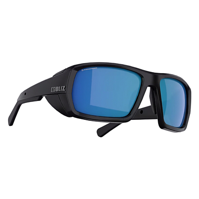 Очки солнцезащитные BLIZ Peak Matt Black/Brown Blue