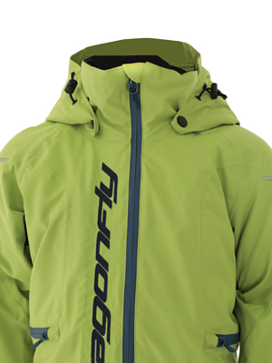 Куртка сноубордическая детская Dragonfly Gravity Junior Green/Dark Ocean