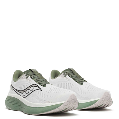 Кроссовки Saucony Ride 18 White/Olivine