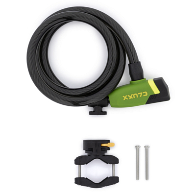 Замок велосипедный CLUXX Gardia 1250K Green/Black