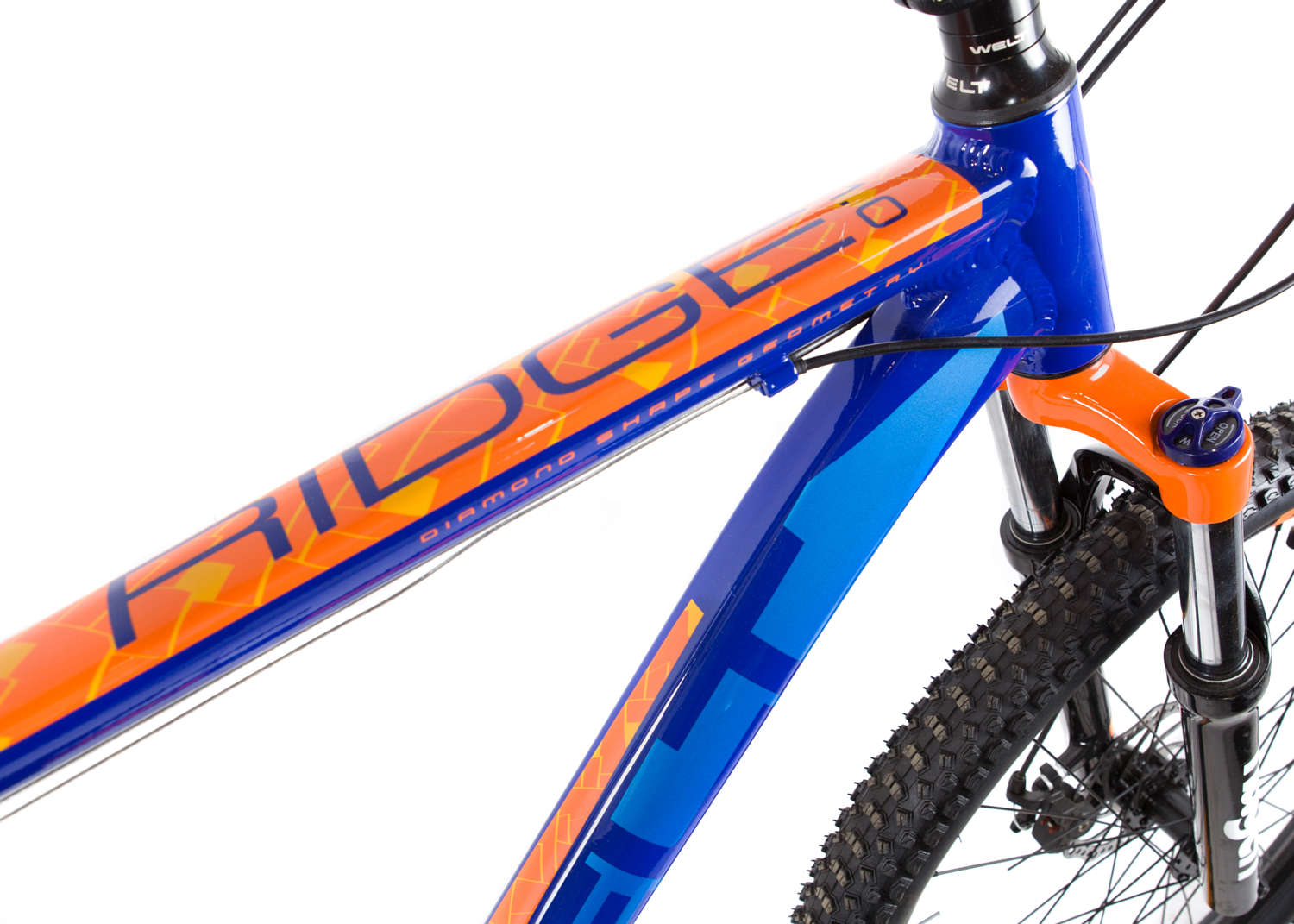 Велосипед Welt Ridge 1.0 D 2019 dark blue/orange