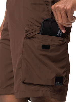 Шорты Jack Wolfskin Kalahari Cargo Dark Mahogany