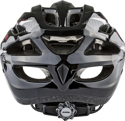 Велошлем ALPINA MTB 17 Black/White/Red Gloss