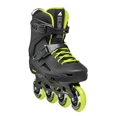 Роликовые коньки Rollerblade Lightning Black/Lime