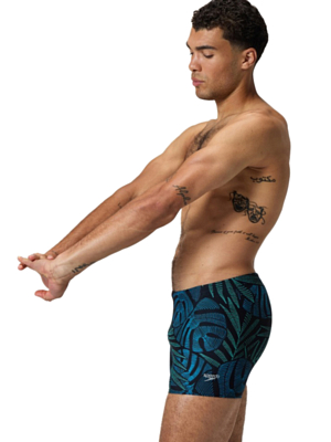Плавки Speedo Beachstar Print Square Leg Black