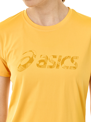 Футболка беговая Asics Run Tiger Yellow