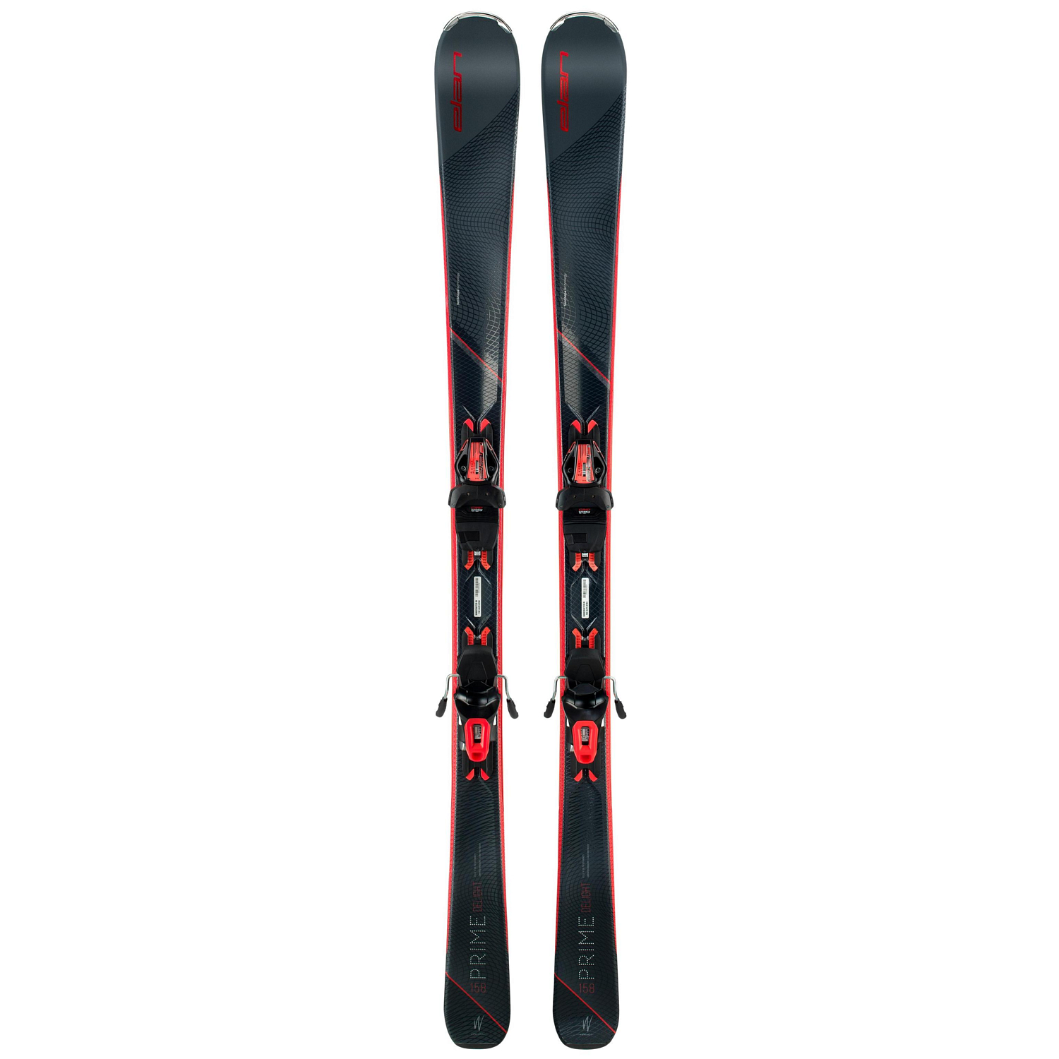 Горные лыжи с креплениями ELAN 2019-20 Delight Prime Black LS + ELW 9 Shift