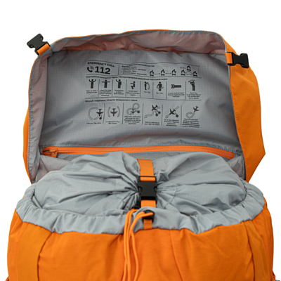 Рюкзак Kanrock Eclipse 70+10 Tangerine Orange