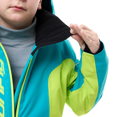 Комбинезон сноубордический детский Dragonfly Gravity DarkGreen/Lime