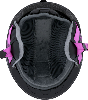 Шлем BLIZZARD W2W Demon Black Matt/Magenta Flowers