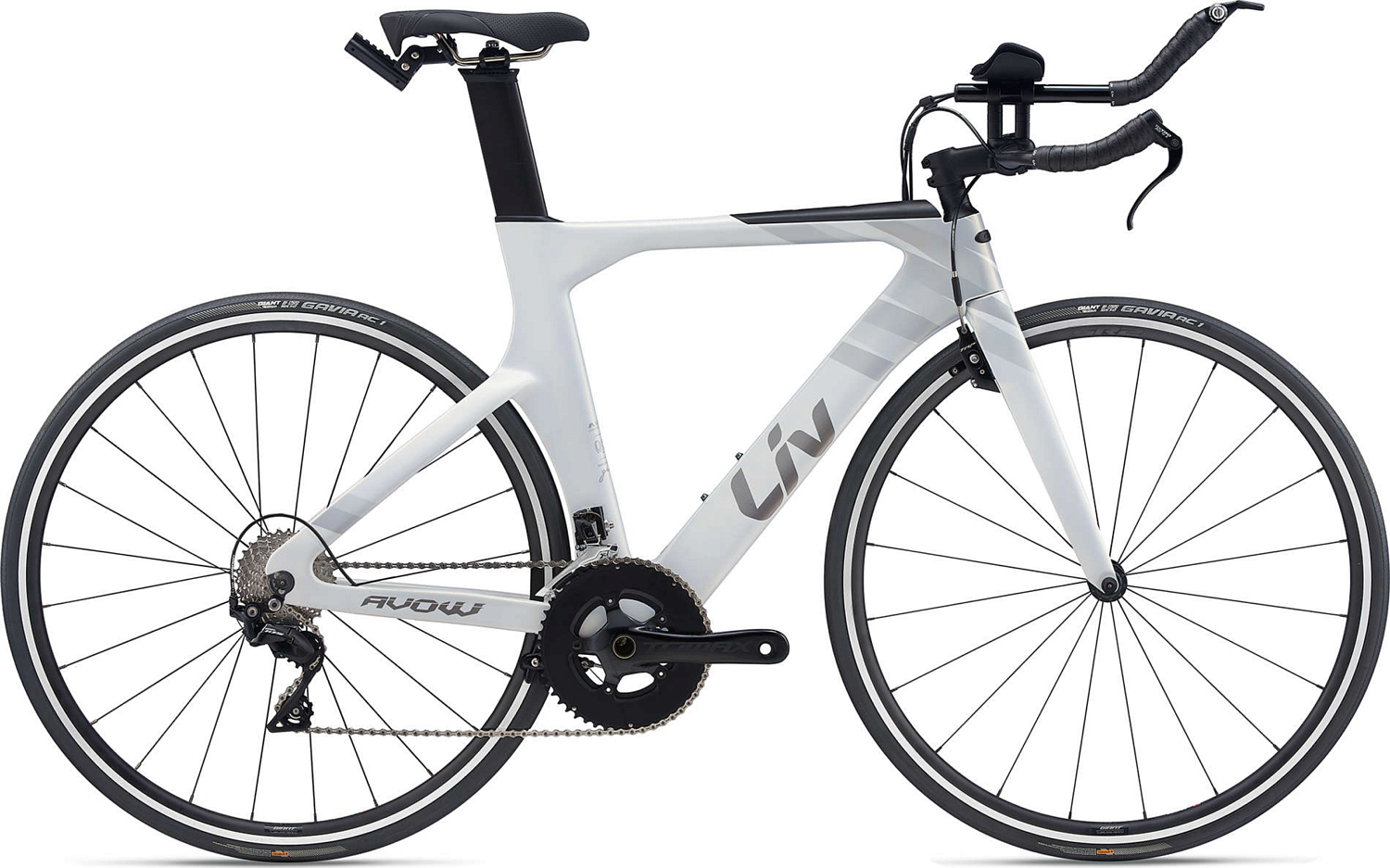 Велосипед Giant Liv Avow Advanced 2021 Rainbow White / белый