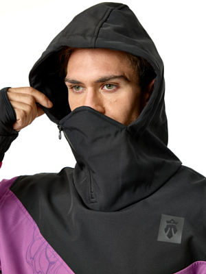Куртка горнолыжная MAJESTY Shadow Black/Purple
