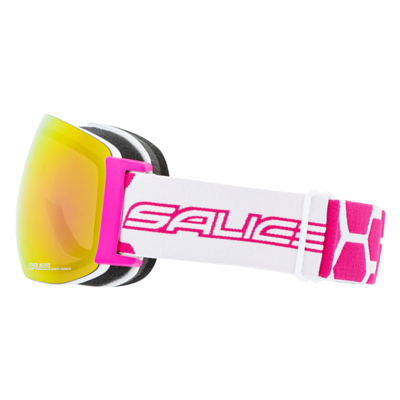 Маска горнолыжная Salice 104DARWF White-Purple/Darw Irex S3